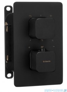 Deante Box Nero Element zewnętrzny do BOXa termostatycznego czarny mat BXY NECT