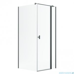 Radaway Nes Kdj II Brushed GunMetal kabina 110x70cm prawa szczotkowany grafit 10032110-92-01R/10039070-01-01