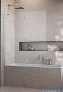 Radaway Essenza Brushed Nickel PND II parawan nawannowy 100cm lewy szczotkowany nikiel/przejrzyste 110002100-91-01L