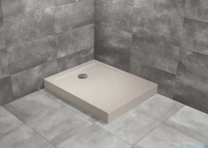 Radaway Doros F Compact Stone brodzik 100x80 kaszmirowy SDRFP1080-05-84S