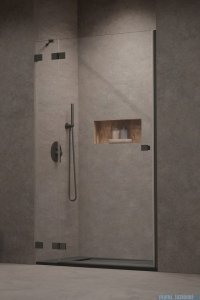 Radaway Essenza Pro Brushed GunMetal Dwj drzwi wnękowe 80cm lewe szczotkowany grafit 10099080-92-01L