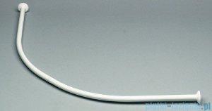 Sealskin Drążek prysznicowy Ronda Lux biały aluminiowy biały 276606210