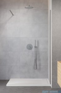 Radaway Modo X Brushed Nickel II kabina Walk-in 80x200 szczotkowany nikiel/przejrzyste 10mm 389284-91-01