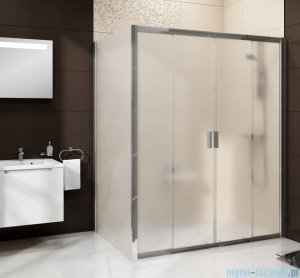 Ravak Blix BLDP4 drzwi prysznicowe 190cm białe transparent Anticalc 0YVL0100Z1