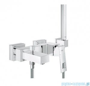  Grohe Eurocube jednouchwytowa bateria wannowa z zestawem prysznicowym 23141000