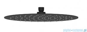 Oltens Vindel deszczownica 30 cm czarny mat 37000300