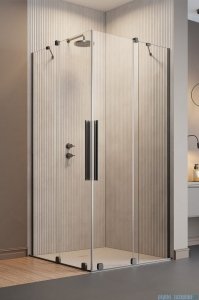 Radaway Furo Brushed GunMetal KDD kabina 120x90cm szczotkowany grafit 10105120-92-01L/10105090-92-01R