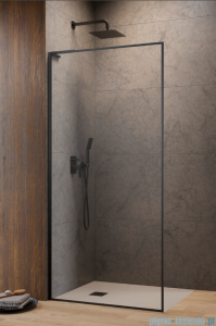 Radaway Modo F SL Brushed Gunmetal II kabina Walk-in 110x201,6cm lewa Szczotkowany Grafit szkło przejrzyste 10419114-92-01L