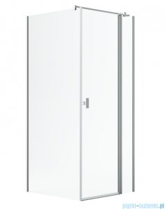 Radaway Nes Kdj II Brushed Nickel kabina 110x70cm prawa szczotkowany nikiel 10032110-91-01R/10039070-01-01