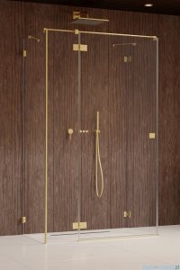 Radaway Essenza Pro Brushed Gold Kdj+S kabina 70x100x70cm lewa szczotkowane złoto 10097310-99-01L/10098070-01-01/10098070-01-01