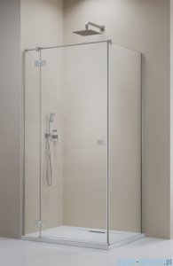 Radaway Essenza 8 Brushed Nickel Kdj kabina 120x75cm lewa szczotkowany nikiel 10480812-01-01L/10470337-91-01L/10113075-01-01