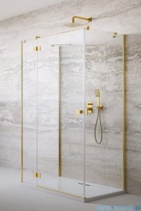 Radaway Essenza Gold Kdj+S kabina 70x90x70cm lewa złoty połysk szkło przejrzyste 1384048-01-01/1385020-09-01L/1384048-01-01
