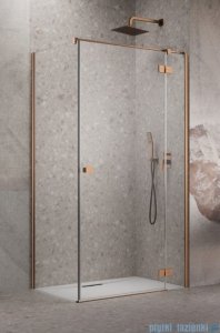Radaway Essenza 8 Brushed Copper Kdj kabina 100x120cm prawa szczotkowana miedź 10480612-01-01R/10470337-93-01R/10113120-01-01