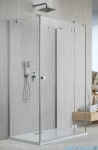 Radaway Essenza Brushed Nickel Kdj+S kabina 100x120x100cm prawa szczotkowany nikiel 1384052-01-01/1385024-91-01R/1384052-01-01