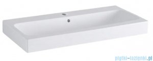 Geberit iCon Umywalka ścienna z otworem na baterię z przelewem 90x48,5 cm 124090000