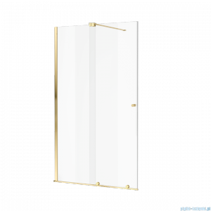 Excellent Ortigo Walk-in kabina prysznicowa 120x200 cm, złoty połysk KAEX.5012.K.1200.GL