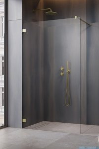 Radaway Essenza Pro Brushed Gold 95x200 kabina Walk-in szczotkowane złoto 10103095-99-01 