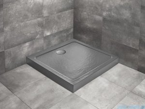 Radaway Doros C Compact Stone brodzik kwadratowy 100x100x11,5cm antracyt SDRC1010-05-64S