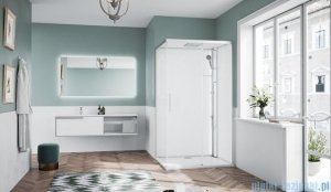 Novellini Glax 1 2.0 kabina standard 120x80 prawa srebrna G212P129DMFL-1BB
