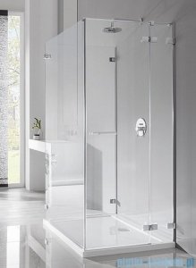 Radaway Euphoria KDJ P Kabina przyścienna 90x100x90 prawa szkło przejrzyste 383612-01R/383241-01R/383030-01/383036-01