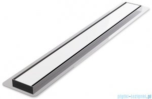 Wiper New Premium White Glass Odpływ liniowy z kołnierzem 70 cm syfon drop 35 poler 500.0381.01.070