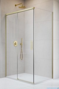 Radaway Idea 8 Kdj Brushed Gold kabina 150x75cm lewa szczotkowane złoto 10340770-99-01L/10350703-01-01/10360075-01-01R