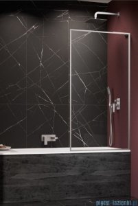 Radaway Modo F SL Brushed Nickel PNJ II parawan nawannowy 90cm prawy szczotkowany nikiel/przejrzyste 10406090-91-01R