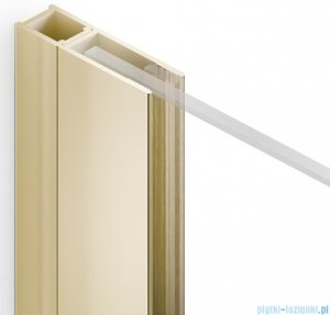 New Trendy Nesta Light gold profil poszerzający po stronie ścianki 15 mm jasne złoto PP-0047