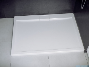 Besco Axim ultraslim 100x80 brodzik prostokątny biały BAX-100-80-P