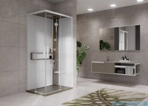 Novellini Glax 2 2.0 kabina z hydromasażem hydro plus 100x80 prawa corda G22A198DM1L-1TU