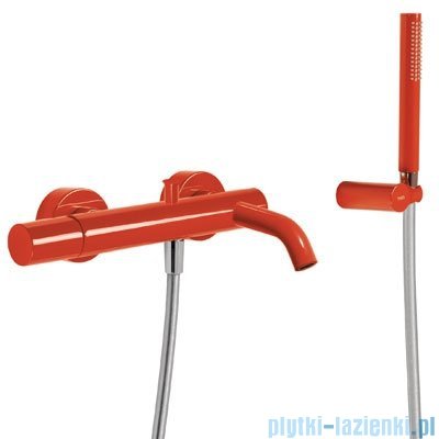 Tres Study Exclusive bateria wannowo-prysznicowa czerwona 26117001TRO