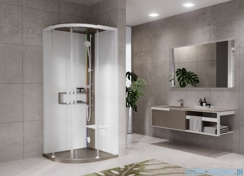 Novellini Glax 2 2.0 kabina masażowo-parowa 100x100 corda G22R109M5-1TU