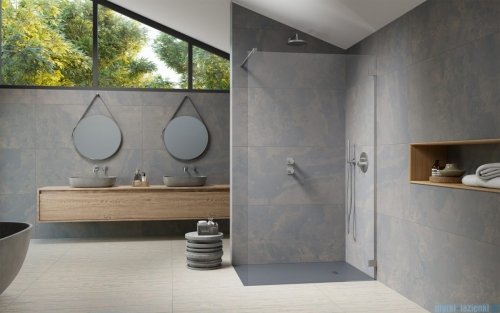 Radaway Essenza Pro Brushed Nickel 85x200 kabina Walk-in szczotkowany nikiel 10103085-91-01