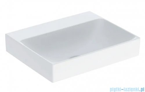 Geberit One Umywalka prostokątna bez otworu na baterię 50x41cm KeraTect 505.031.01.6