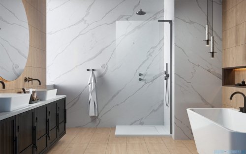 Radaway Modo SL II Brushed GunMetal kabina Walk-in 65x200 prawa szczotkowany grafit 10319065-92-01R