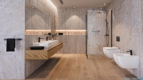 Deante BLUR Bateria bidetowa nero BQL_N30M