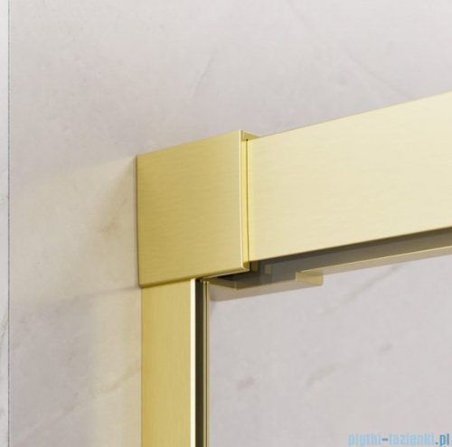 Radaway Idea 6 Kdd Brushed Light Gold kabina 90x80cm szczotkowane jasne złoto 387060-98-01L/387061-98-01R