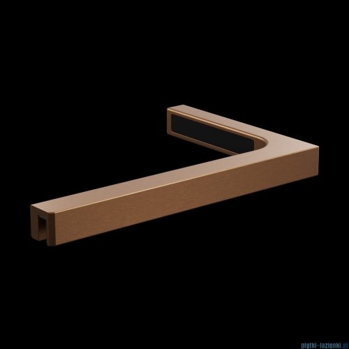 Radaway Modo SL Brushed Copper Pnj parawan nawannowy 80cm prawy szczotkowana miedź 10316080-93-01R