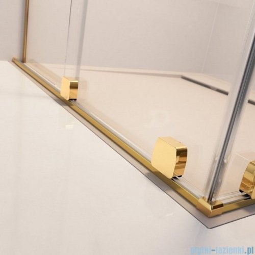 Radaway Furo Gold Walk-in kabina 80x200cm lewa szkło przejrzyste 10106438-09-01L/10110394-01-01