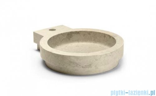 Bathco Icono umywalka nablatowa kamienna 40x45cm beige 00338