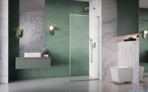 Radaway Modo F SL II chrom kabina Walk-in 95x201,6cm prawa szkło przejrzyste 10419095-01-01R