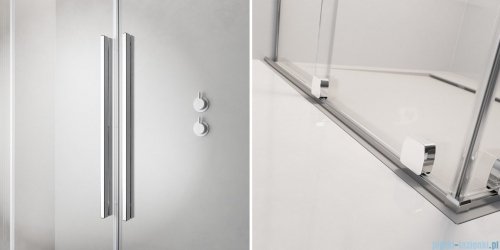 Radaway Furo kabina Walk-in 130x200cm lewa szkło przejrzyste 10106688-01-01L/10110644-01-01