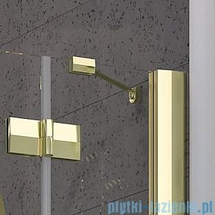 Radaway Almatea Kdd Gold kabina prysznicowa 80x100 szkło grafitowe 32181-09-05N