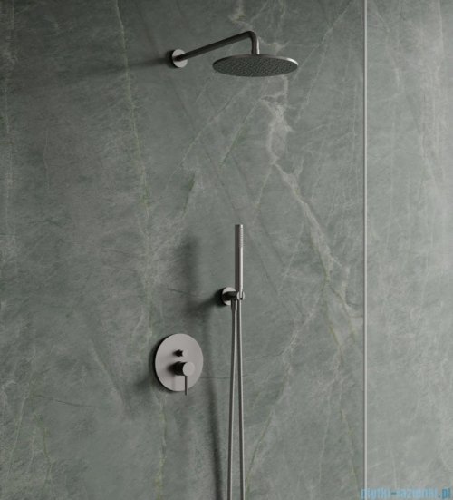 Omnires Y System prysznicowy podtynkowy nikiel szczotkowany SYSY35NI