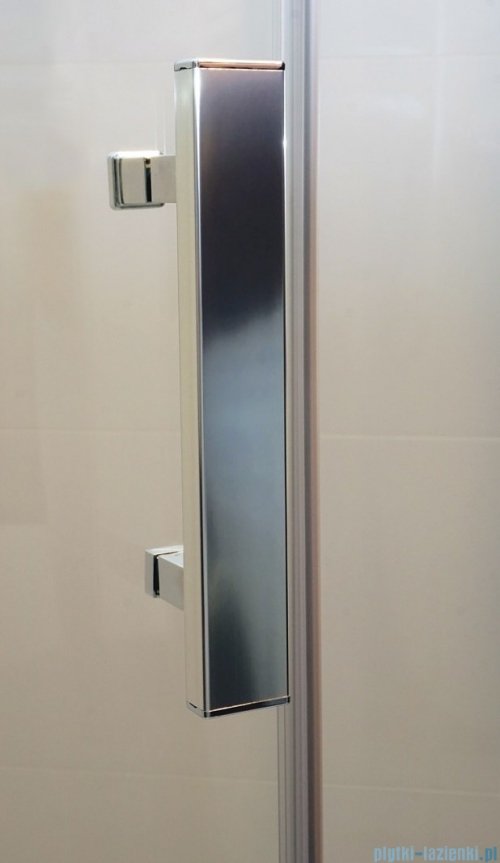 Omnires Manhattan kabina 1-skrzydłowa 90x90x195cm przejrzysta ADF90XLUX-TCRTR