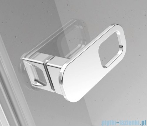  Radaway Fuenta Kdj+S kabina 80x80x80cm lewa chrom połysk szkło przejrzyste 1384051-01-01/1384021-01-01L/1384051-01-01