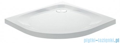 Polimat Nowy Styl brodzik półokrągły posadzkowy 90x90cm 00622