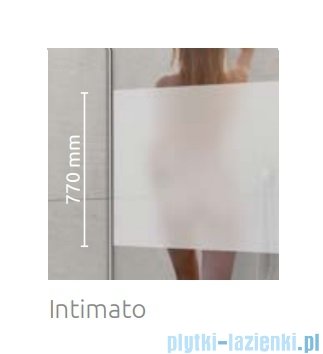 Radaway Nes 6 Kdj I Brushed Light Gold kabina 100x70cm lewa szczotkowane jasne złoto 10022100-98-01L/10039070-01-01