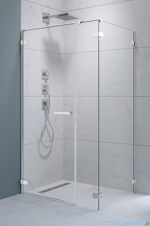 Radaway Arta Kds I kabina 90x100cm lewa szkło przejrzyste 386520-03-01L+1386100-03-01+386112-03-01