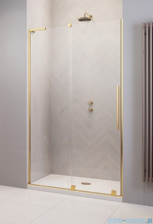 Radaway Furo SL Gold Dwj drzwi 90cm lewe złoty połysk/szkło przejrzyste 10307472-09-01L/10110430-01-01